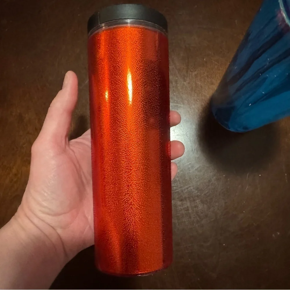 Starbucks Blue Marble Stainless Steel Tumbler 24 Oz Cold Cup Venti 2018 + More